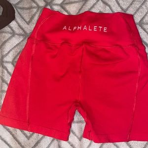 ✨️Alphalete | Red shorts